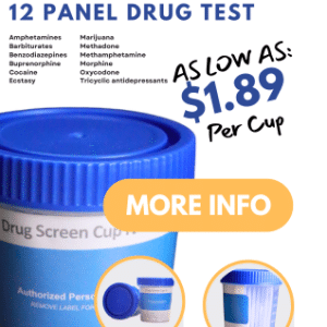 12 Panel Multi-Panel Drug Test Cup with TCA - overdosereduction.com