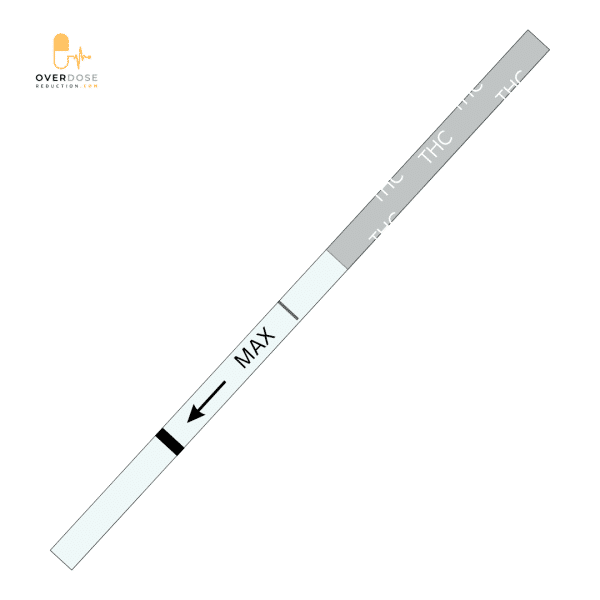 Thc - Marijuana - one test strip - Overdosereduction.com