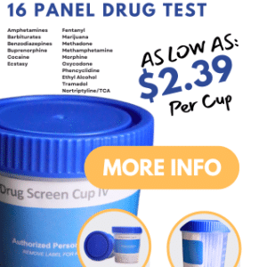 Multi-Panel Drug Test Cup with Fentanyl, EtG, and Tramadol Detection (16 Panel) - overdosereduction.com