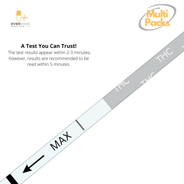 Thc - Marijuana - single test strips - Overdosereduction.com
